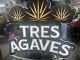 Tres Agaves Tequila Led Sign 20 X 17 In Cantina Bar Mexico