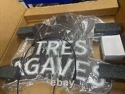 Tres Agaves Tequila Led Sign 20 X 17 In Cantina Bar Mexico