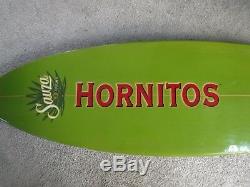 Tri Fin Surfboard Shortboard 6'4 Hornitos Tequila- Ride It/hang It