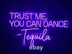 Trust Me You Can Dance Tequila Bar Sign Bar Wall Decor Wedding Bar Sign Outdoor
