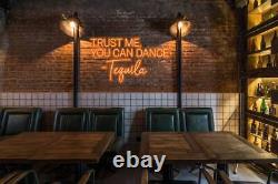 Trust Me You Can Dance Tequila Bar Sign Bar Wall Decor Wedding Bar Sign Outdoor