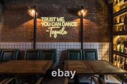 Trust Me You Can Dance Tequila Bar Sign Bar Wall Decor Wedding Bar Sign Outdoor