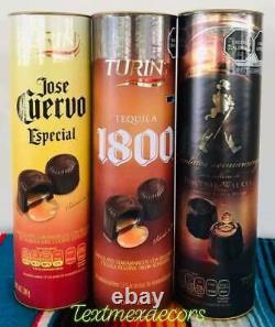 Turin Premium Liquor Filled Chocolates Jose Cuervo Kahlua Tequila 1800 Baileys
