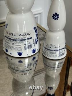 Two Oil Dispensers from Repurposed Clase Azul extremely rare 200ml & 750ml