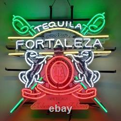 US STOCK Tequila Fortaleza Beer Neon Sign 24x24 Bar Club Restaurant Wall Decor
