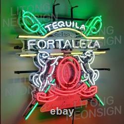 US STOCK Tequila Fortaleza Beer Neon Sign 24x24 Bar Club Restaurant Wall Decor