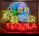 Us Stock Tequila Beer Neon Sign 19x15 Lamp Home Bar Wall Decor Open Gift