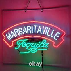 US Stock Tequila Margaritaville Neon Sign 19x15 Beer Bar Man Cave Pub Wall Decor