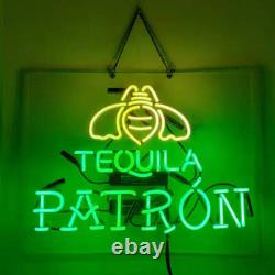 US Stock Tequila Patron Neon Sign 19x15 Lamp Home Bar Wall Decor Artwork Gift