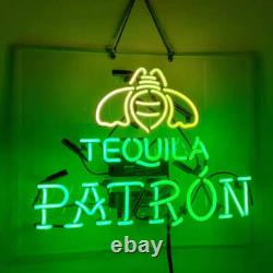 US Stock Tequila Patron Neon Sign 19x15 Lamp Home Bar Wall Decor Artwork Gift