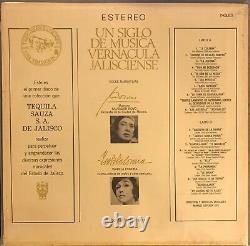 Un Siglo De Música Vernácula Jalisciense Tequila Sauza Vinyl 1973 PROMO