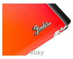 Used Fender Ombre Guitar Case Tequila Sunrise