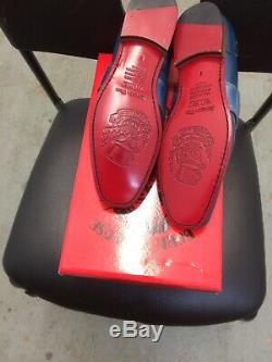 Used Jeffery West Mens Loafer Slip Om Shies Tequila Size 8