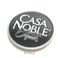 VERY rare Casa Noble Tequila with a custom Austin Texas Logo Challenge Coin