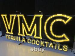 VMC Canelo Alvarez Tequila Cockatails Seltzer Led Sign Beer Bar Opti Neon