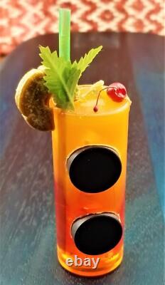 VTG Woo & Locke Tequila Sunrise Cocktail 3D Food Drink Refrigerator Magnet HTF