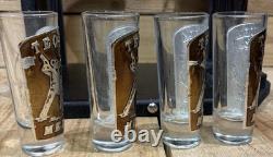 Very Cool Tequila Set Bar Stand, Gun Bottle + Shot Glass Mexican Tequila, Great