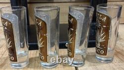 Very Cool Tequila Set Bar Stand, Gun Bottle + Shot Glass Mexican Tequila, Great