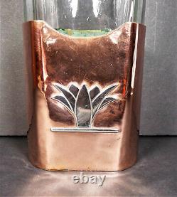 Very RareEarlyHector Aguilar 994 Copper & Sterling AgaveEncased Tequila Btl