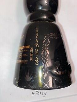 Very Rare Clase Azul Ultra Extra Anejo Tequila Bottle Hand Painted Signed