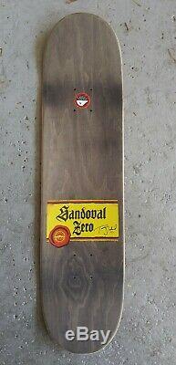 Very Rare Vintage Tommy Sandoval Tequila NOS Zero skateboard Jamie Thomas Cheers