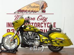 Victory Cross Country Factory Custom Paint Tequila Gold W