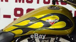 Victory Cross Country Factory Custom Paint Tequila Gold W