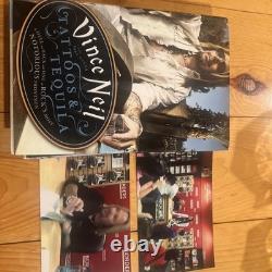 Vince Neil Signed Book Tattoos & Tequila HCB Motley Crue 80s Singer Auto