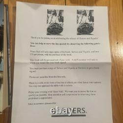 Vince Neil Signed Book Tattoos & Tequila HCB Motley Crue 80s Singer Auto