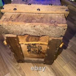 Vintage 1979 Jose Cuervo Tequila Wooden Crate Rare