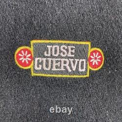 Vintage 1990s Jose Cuervo Tequila Leather/Wool Varsity Bomber Jacket Size XL