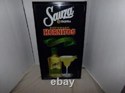 Vintage 2005 Liqueur Store Electric Display Tequila Hornitos 27 x 15