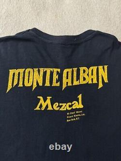 Vintage 70s Hanes Axl Rose Guns N Roses Eat The Worm Tequila Shirt Small 18.5x27