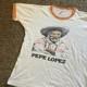 Vintage 70s Pepe Lopez Tequila Margaritas Promo T Shirt Rare Paper Thin Sz S