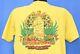 Vintage 70s Tequila Sauza Nocker Mexican Liquor Alcohol Yellow Cotton T-shirt Xl