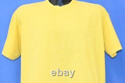 Vintage 70s TEQUILA SAUZA NOCKER MEXICAN LIQUOR ALCOHOL YELLOW COTTON t-shirt XL