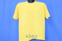 Vintage 70s TEQUILA SAUZA NOCKER MEXICAN LIQUOR ALCOHOL YELLOW COTTON t-shirt XL
