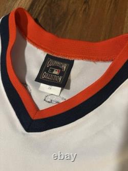 Vintage Cooperstown Collection Craig Biggio 2xl Astros Tequila Sunrise Jersey