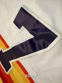 Vintage Cooperstown Collection Craig Biggio 2xl Astros Tequila Sunrise Jersey