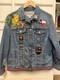 Vintage Denim Women's Jacket Texas Longhorn Designed By Two Tequila Sisters