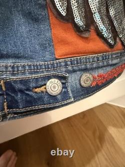 Vintage Denim Women's Jacket Texas Longhorn Designed By Two Tequila Sisters