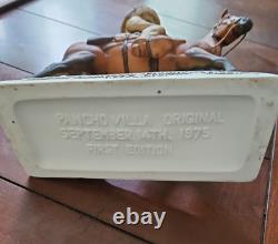 Vintage General Francisco Pancho Villa (EMPTY)Tequila Decanter 1975 1st Edition