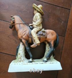 Vintage General Francisco Pancho Villa (EMPTY)Tequila Decanter 1975 1st Edition