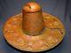 Vintage Hand Hammered Copper Sombrero Made In Mexico Server De Tequila 17