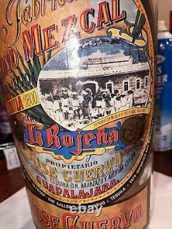 Vintage Jose Cuervo LA ROJENA Tequila Gallon Glass Bottle Rare 1970s Rare