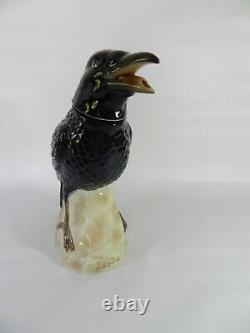 Vintage Jose Cuervo RAVEN Tequila Decanter Mint Condition Made Germany (EMPTY)