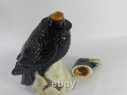 Vintage Jose Cuervo RAVEN Tequila Decanter Mint Condition Made Germany (EMPTY)