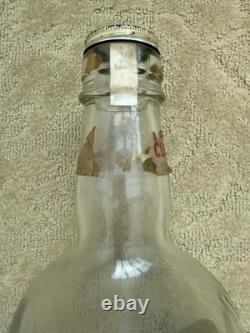 Vintage Jose Cuervo Tequila 1 Gallon Embossed Glass Bottle La Rojena Mezcal
