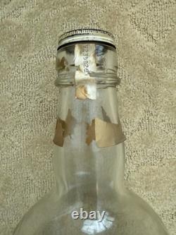 Vintage Jose Cuervo Tequila 1 Gallon Embossed Glass Bottle La Rojena Mezcal