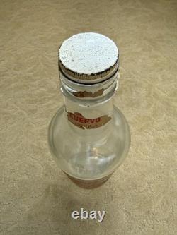 Vintage Jose Cuervo Tequila 1 Gallon Embossed Glass Bottle La Rojena Mezcal